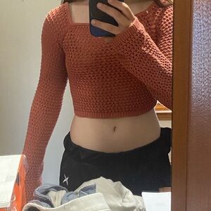 American Eagle cropped sweater